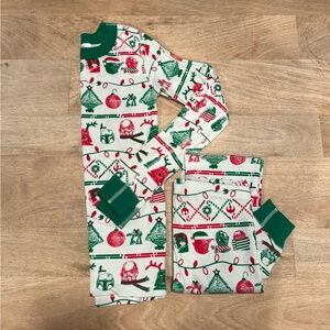 Hanna Andersson - Christmas - Star Wars - Kids Pajama Set - Red and Green